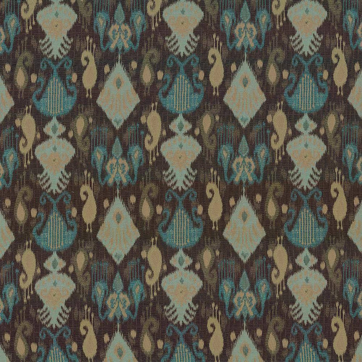 Rio Chama Mocha by Kasmir Fabric 1420 INDIA 15,000 Wyzenbeek Double Rubs H: 13 4/8 inches, V:15 6/8 inches 55 - Fabric Carolina - Kasmir
