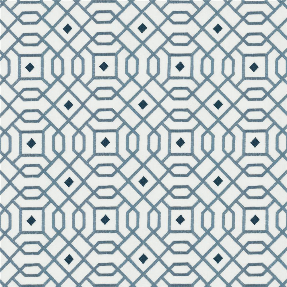 Rittenhouse Marina by Kasmir Fabric 1454 58% Cotton
42% Polyester
 INDIA 12,000 Wyzenbeek Double Rubs Horizontal: 6 2/8 inches and Vertical: 6 2/8 inches 54 - Fabric Carolina -