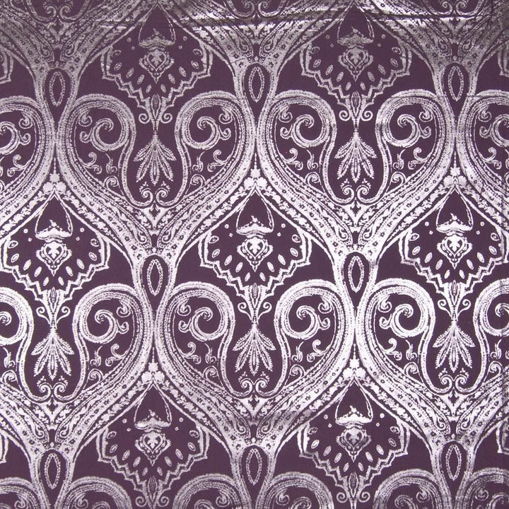 Rive Gauche Aubergine by Kasmir Fabric 1384 55% Linen
45% Cotton
 CHINA </p><p>Repeat: Horizontal: 14 2/8 inches and Vertical: 24 7/8 inches 54 - Fabric Carolina -