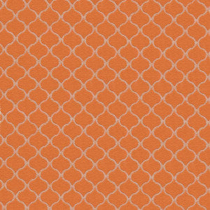 Rixford Trellis Tangerine by Kasmir Fabric