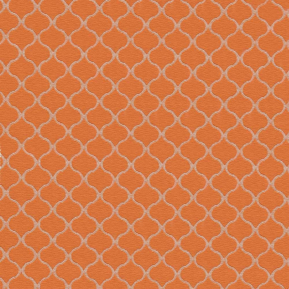 Rixford Trellis Tangerine by Kasmir Fabric 1417 78% Polyester
22% Rayon
 CHINA 12,000 Wyzenbeek Double Rubs </p><p>Repeat: Horizontal: 1 7/8 inches and Vertical: 1 6/8 inches 56 - Fabric Carolina -