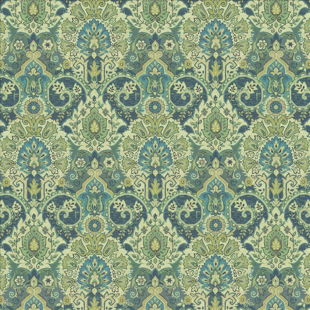 Robshaw Blue Frost by Kasmir Fabric 5142 100% Cotton
 SOUTH KOREA </p><p>Repeat: Horizontal: 13 4/8 inches and Vertical: 26 4/8 inches 54 - Fabric Carolina -