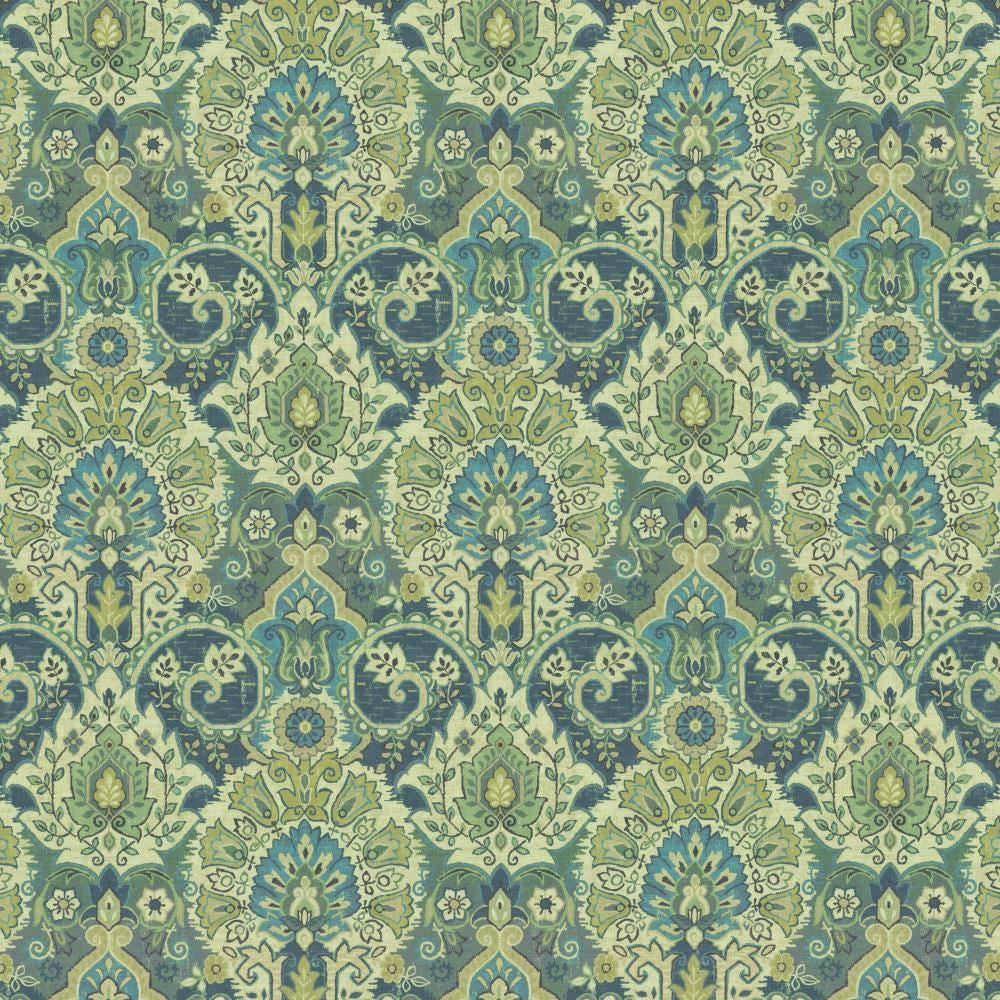 Robshaw Blue Frost by Kasmir Fabric 5142 100% Cotton
 SOUTH KOREA </p><p>Repeat: Horizontal: 13 4/8 inches and Vertical: 26 4/8 inches 54 - Fabric Carolina -