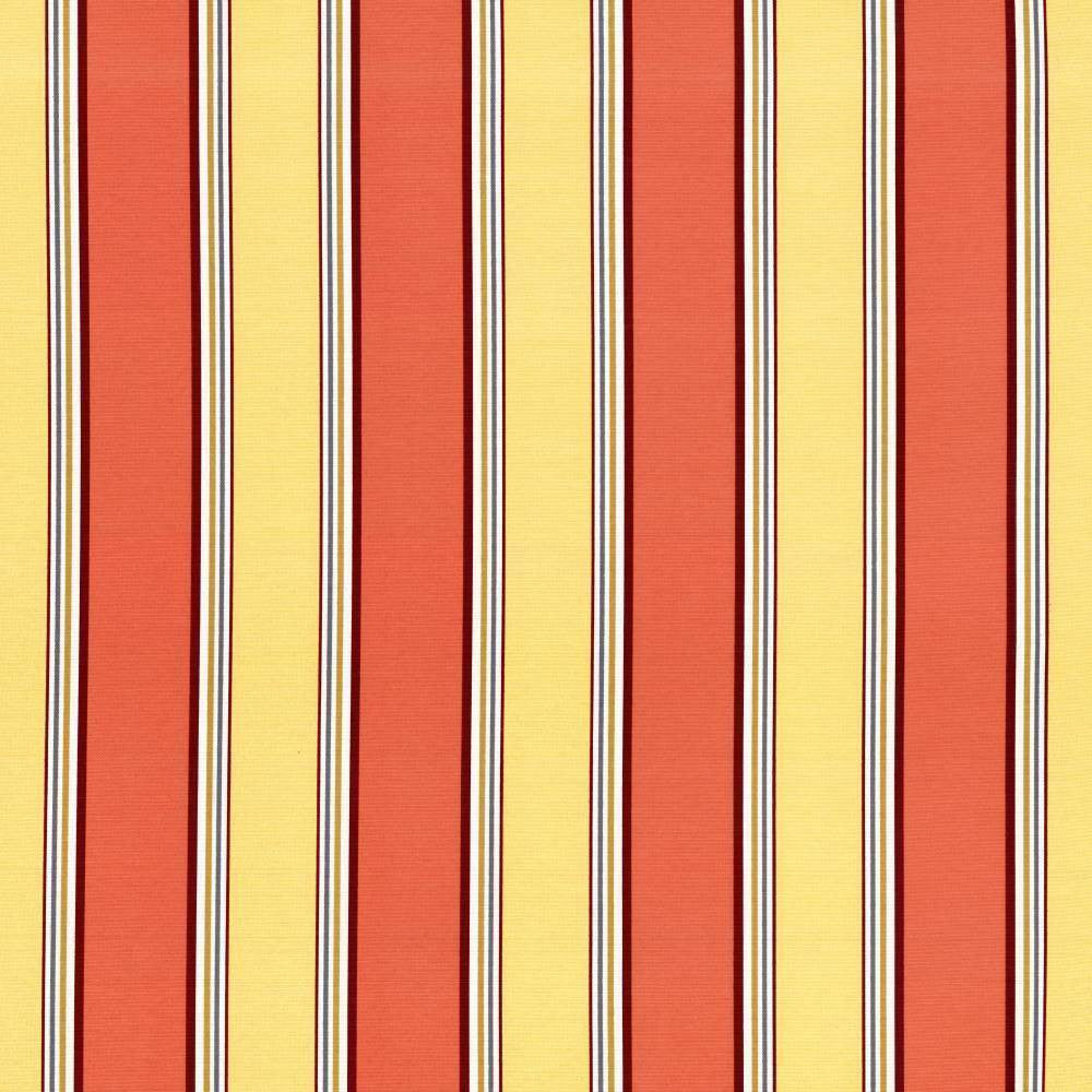 Robuchon Stripe Paprika by Kasmir Fabric 5063 SPAIN 20,000 Wyzenbeek Double Rubs H: 8 4/8 inches, V:N/A 54 - 56 - Fabric Carolina - Kasmir