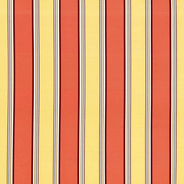 Robuchon Stripe Paprika by Kasmir Fabric 5063 SPAIN 20,000 Wyzenbeek Double Rubs H: 8 4/8 inches, V:N/A 54 - 56 - Fabric Carolina - Kasmir