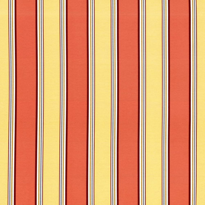 Robuchon Stripe Paprika by Kasmir Fabric 5063 55% Cotton
45% Polyester
 SPAIN </p><p>Repeat: Horizontal: 8 4/8 inches and Vertical: N/A 54 - 56 - Fabric Carolina -