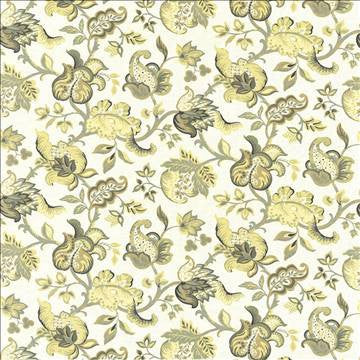 Rochdale Garden Marigold by Kasmir Fabric 1417 100% Cotton USA 9,000 Wyzenbeek Double Rubs H: 54 inches, V: 27 inches 54 - Fabric Carolina - Kasmir