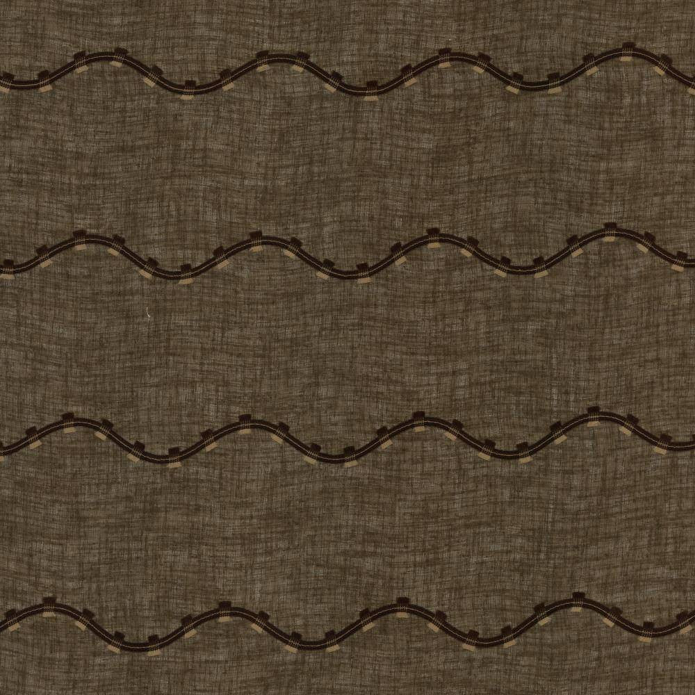 Rollercoaster Chocolate by Kasmir Fabric 1444 100% Polyester
Embroidery
100% Polyester
 TURKEY </p><p>Repeat: Horizontal: 6 inches and Vertical: 6 inches 114 - 118 - Fabric Carolina -