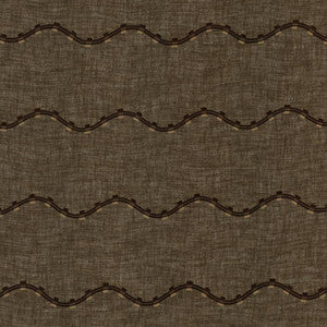 Rollercoaster Chocolate by Kasmir Fabric