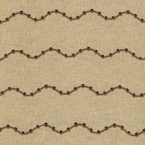 Rollercoaster Natural by Kasmir Fabric
