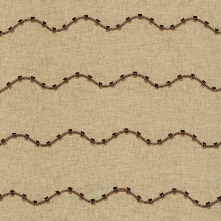 Rollercoaster Natural by Kasmir Fabric 1444 100% Polyester
Embroidery
100% Polyester
 TURKEY </p><p>Repeat: Horizontal: 6 inches and Vertical: 6 inches 114 - 118 - Fabric Carolina -