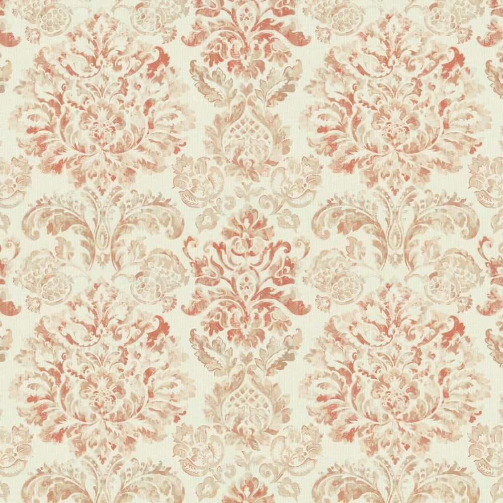 Romeo Coral by Kasmir Fabric 1452 100% Polyester
 SPAIN </p><p>Repeat: Horizontal: 26 inches and Vertical: 27 inches 54 - Fabric Carolina -