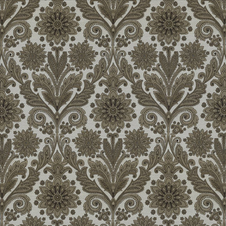 Romesco Coffee by Kasmir Fabric 8003 50% Polyester
50% Viscose
 CHINA 30,000 Wyzenbeek Double Rubs Horizontal: 14 6/8 inches and Vertical: 23 inches 54 - Fabric Carolina -