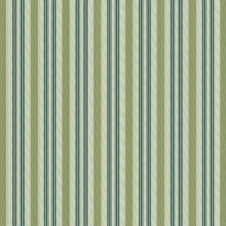 Romesco Stripe Seaweed by Kasmir Fabric 8003 CHINA 30,000 Wyzenbeek Double Rubs H: 3 6/8 inches, V:N/A 54 - 56 - Fabric Carolina - Kasmir