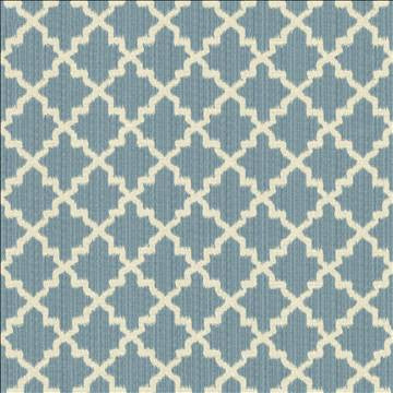Roncador Bluebell by Kasmir Fabric 5125 58% Cotton 42% Polyester TURKEY 35,000 Wyzenbeek Double Rubs H: 2 7/8 inches, V: 3 inches 54 - Fabric Carolina - Kasmir