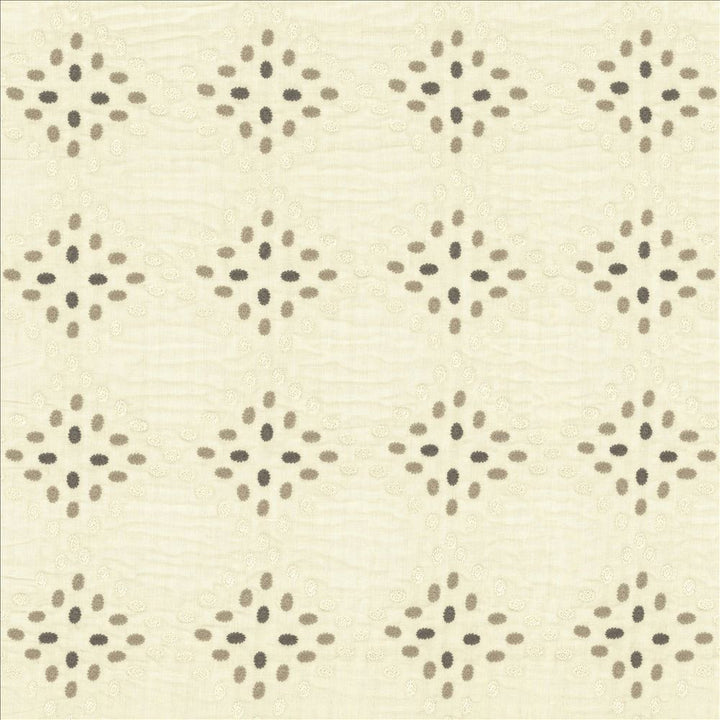 Roostica Fog by Kasmir Fabric 1450 52% Linen 48% Cotton INDIA Not Tested Horizontal: 7 4/8 inches and Vertical: 7 6/8 inches 54 - Fabric Carolina -