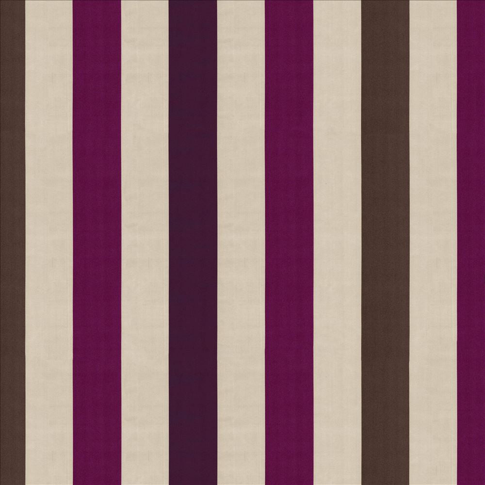 Rosedown Stripe Plum by Kasmir Fabric 8000 100% Polyester
 INDIA Not Tested </p><p>Repeat: Horizontal: 18 3/8 inches and Vertical: N/A 55 - Fabric Carolina -