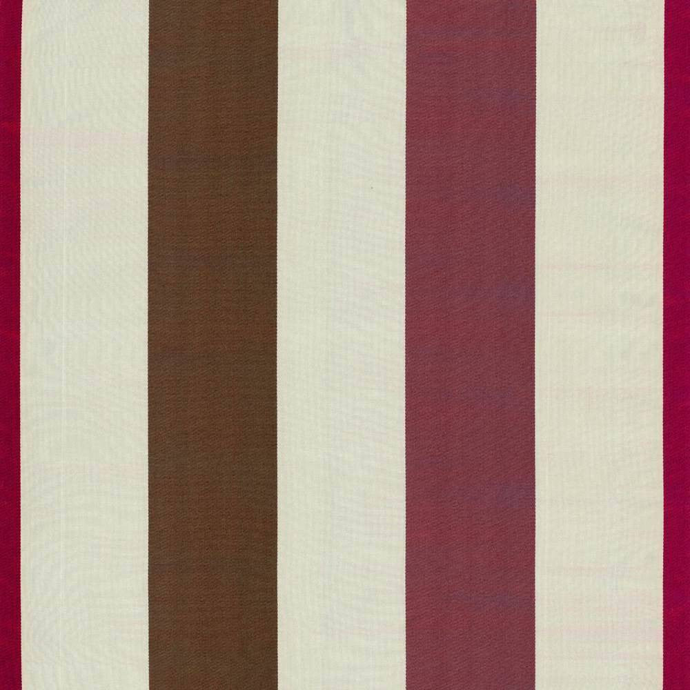 Rosedown Stripe Plum by Kasmir Fabric 8000 INDIA Not Tested H: 18 3/8 inches, V:N/A 55 - Fabric Carolina - Kasmir