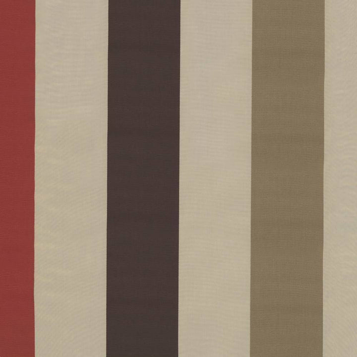 Rosedown Stripe Raspberry by Kasmir Fabric 8000 INDIA Not Tested H: 18 3/8 inches, V:N/A 55 - Fabric Carolina - Kasmir