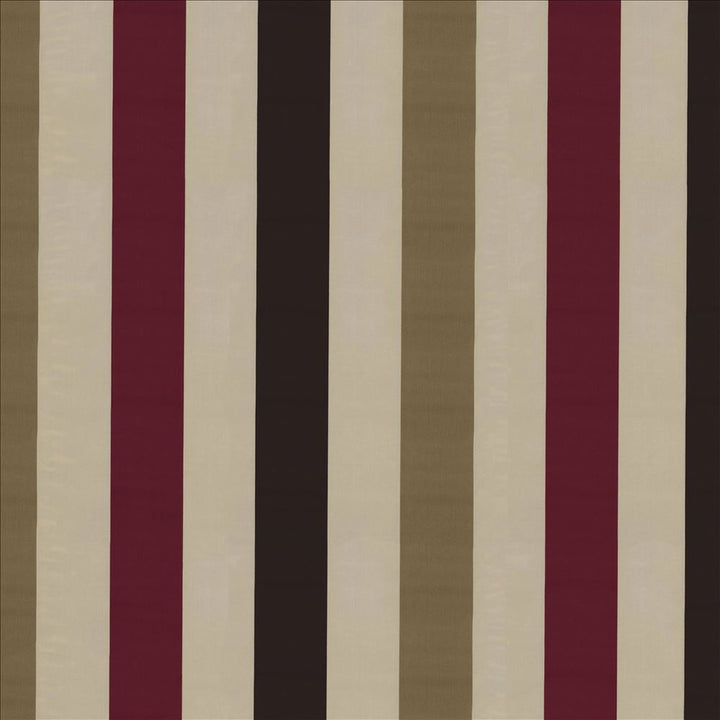 Rosedown Stripe Raspberry  by Kasmir Fabric See sample 100% Polyester
 INDIA Not Tested </p><p>Repeat: Horizontal: 18 3/8 inches and Vertical: N/A 55  - Fabric Carolina -