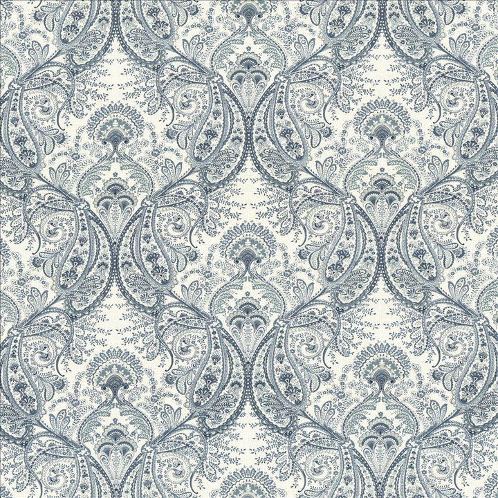 Rosemore Aquamarine by Kasmir Fabric 5081 55% Linen
45% Rayon
 CHINA 12,000 Wyzenbeek Double Rubs </p><p>Repeat: Horizontal: 18 inches and Vertical: 17 2/8 inches 54 - Fabric Carolina -