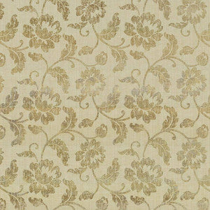 Rothchild Damask Gold by Kasmir Fabric