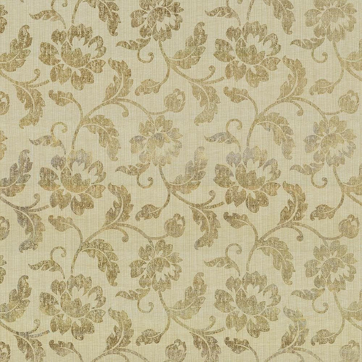 Rothchild Damask Gold by Kasmir Fabric 1417 84% Polyester
16% Cotton
 INDIA 9,000 Wyzenbeek Double Rubs Horizontal: 18 inches and Vertical: 13 4/8 inches 55 - Fabric Carolina -