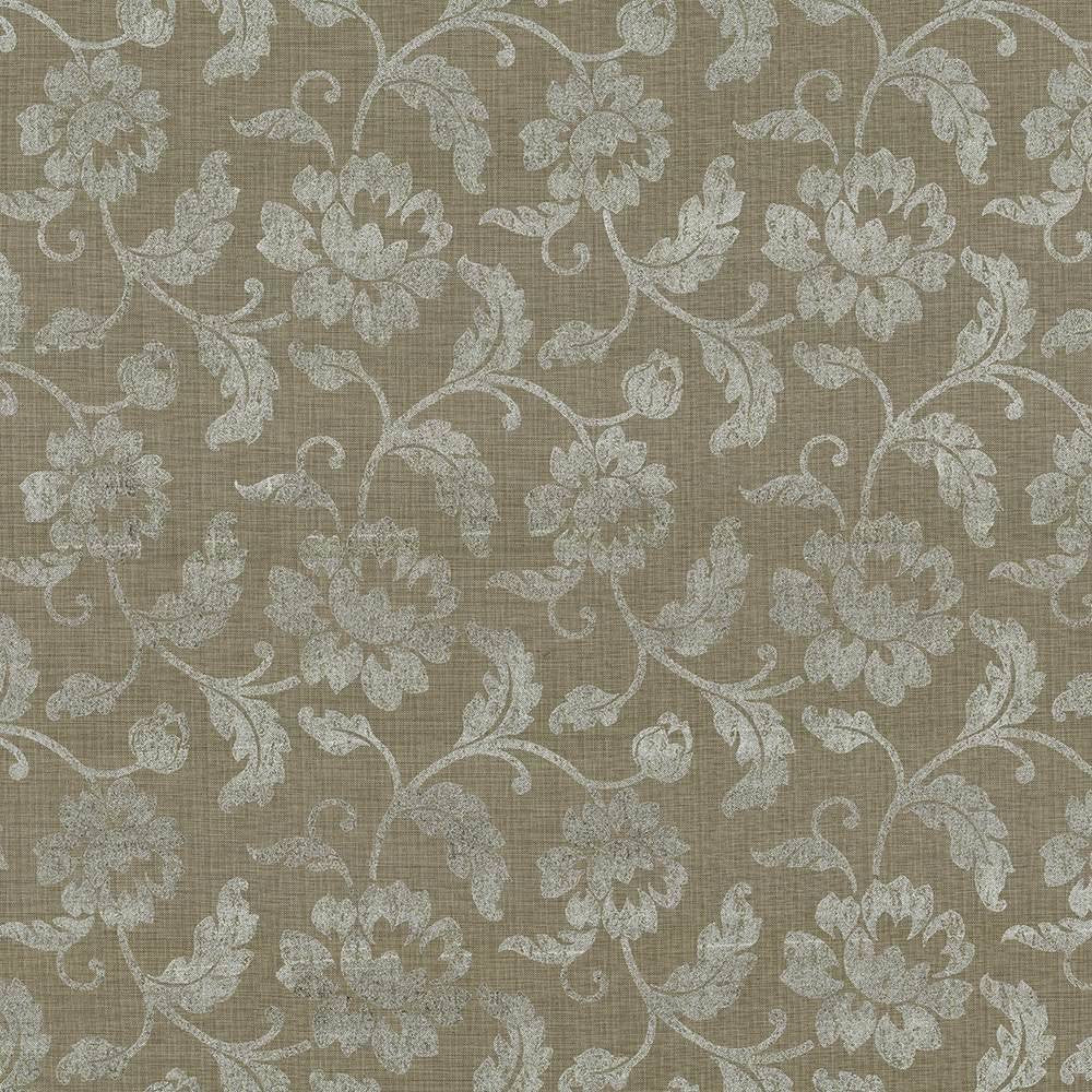 Rothchild Damask Silver by Kasmir Fabric 1416 INDIA 9,000 Wyzenbeek Double Rubs H: 18 inches, V:13 4/8 inches 55 - Fabric Carolina - Kasmir