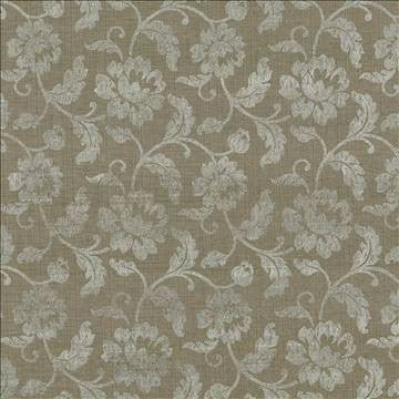 Rothchild Damask Silver by Kasmir Fabric 1416 84% Polyester 16% Cotton INDIA 9,000 Wyzenbeek Double Rubs H: 18 inches, V: 13 4/8 inches 55 - Fabric Carolina - Kasmir