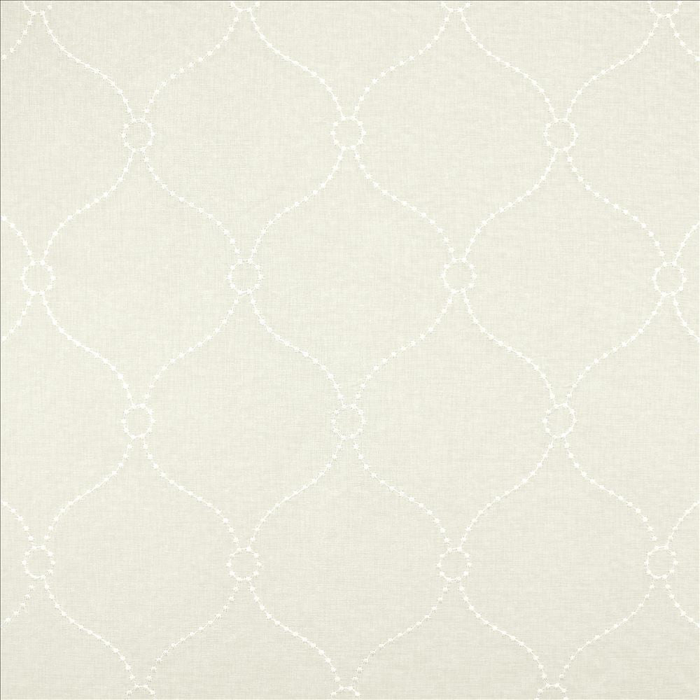 Rotunda Ivory by Kasmir Fabric 5108 100% Polyester
 TURKEY </p><p>Repeat: Horizontal: 6 2/8 inches and Vertical: 8 2/8 inches 118 - 125 - Fabric Carolina -
