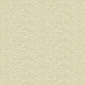 Rowan Leaf Flaxen by Kasmir Fabric