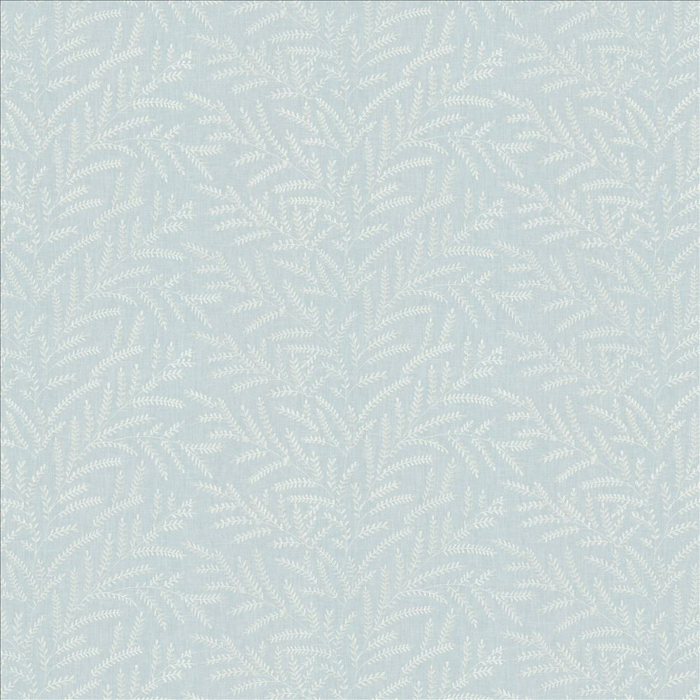 Rowan Leaf Skylight by Kasmir Fabric 5156 52% Cotton
48% Polyester
 INDIA 30,000 Wyzenbeek Double Rubs Horizontal: 12 7/8 inches and Vertical: 6 2/8 inches 55 - Fabric Carolina -