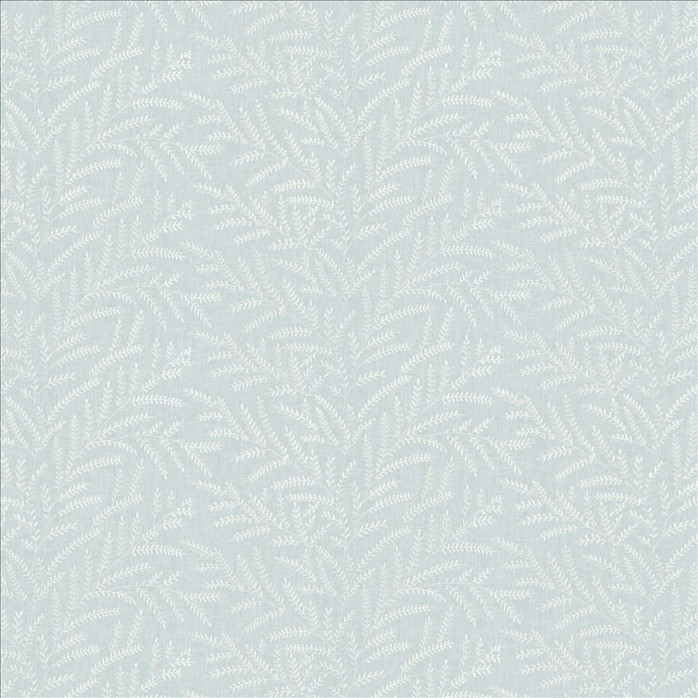Rowan Leaf Skylight by Kasmir Fabric 5156 52% Cotton
48% Polyester
 INDIA </p><p>Repeat: Horizontal: 12 7/8 inches and Vertical: 6 2/8 inches 55 - Fabric Carolina -