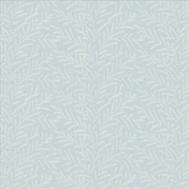 Rowan Leaf Skylight by Kasmir Fabric 5156 52% Cotton
48% Polyester
 INDIA 30,000 Wyzenbeek Double Rubs </p><p>Repeat: Horizontal: 12 7/8 inches and Vertical: 6 2/8 inches 52 - Fabric Carolina -