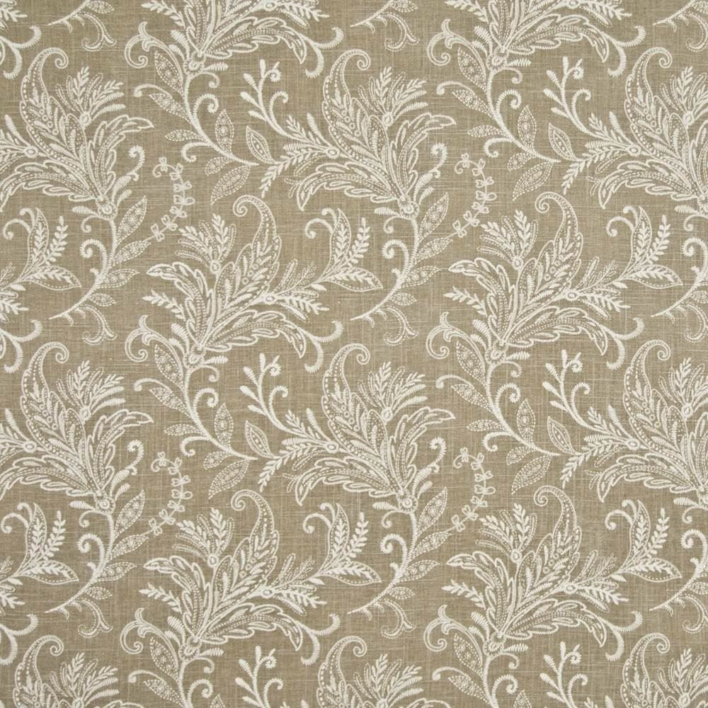 Roxbury Mocha by Kasmir Fabric 1367 55% Linen
45% Rayon
 CHINA </p><p>Repeat: Horizontal: 13 4/8 inches and Vertical: 13 4/8 inches 54 - Fabric Carolina -