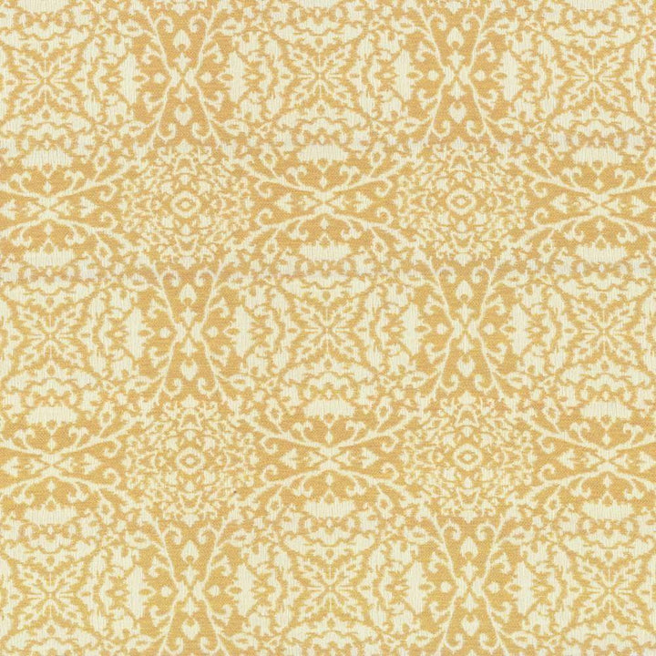 Roxelane Io Gold by Kasmir Fabric 1413 USA 12,000 Wyzenbeek Double Rubs H: 14 5/8 inches, V:13 7/8 inches 54 - Fabric Carolina - Kasmir