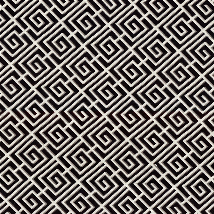 Royal Pagoda Ebony by Kasmir Fabric 5084 100% Cotton
 PAKISTAN </p><p>Repeat: Horizontal: 4 4/8 inches and Vertical: 4 4/8 inches 54 - 55 - Fabric Carolina -