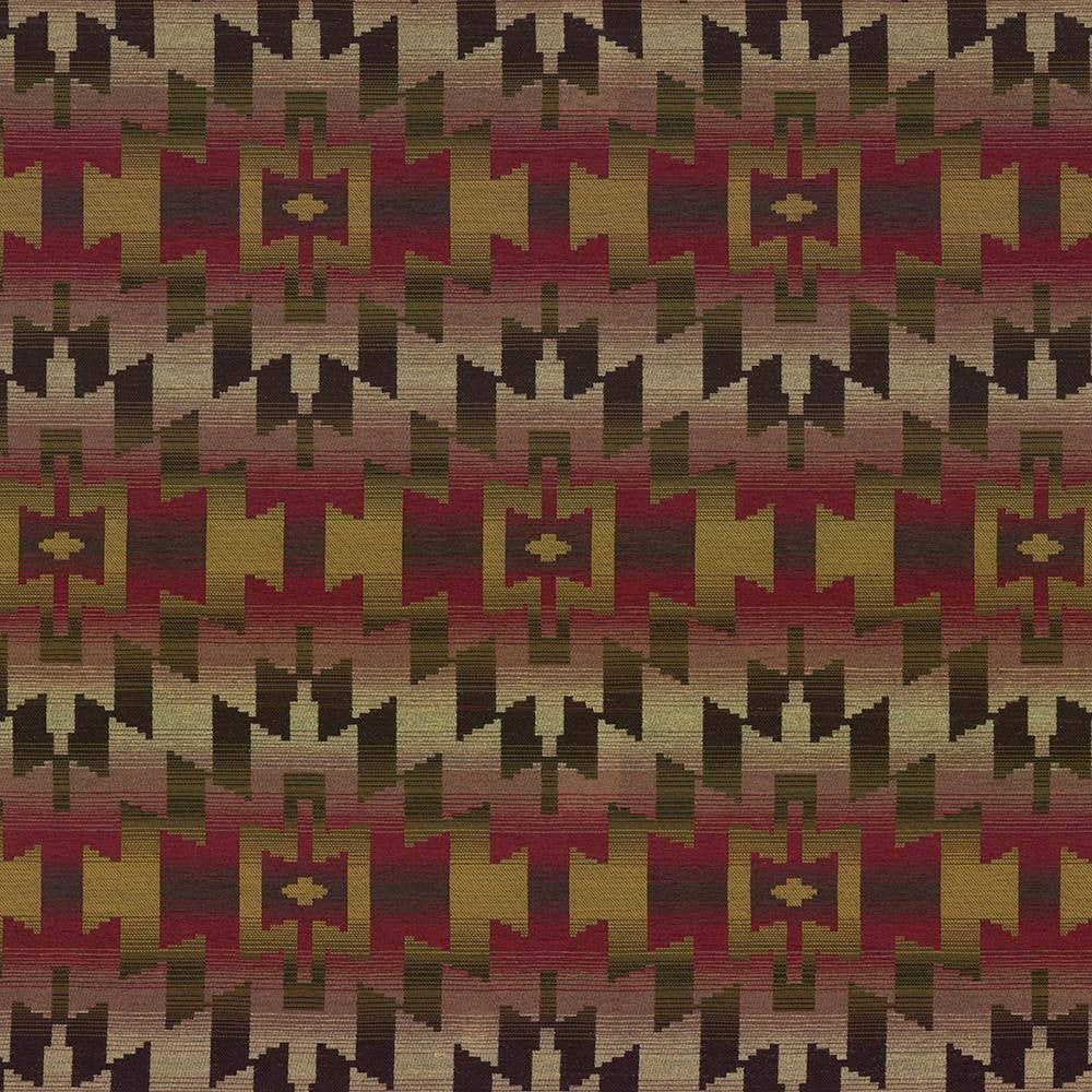 Ruidoso Multi by Kasmir Fabric 8003 CHINA 30,000 Wyzenbeek Double Rubs H: 14 2/8 inches, V:21 4/8 inches 54 - 56 - Fabric Carolina - Kasmir