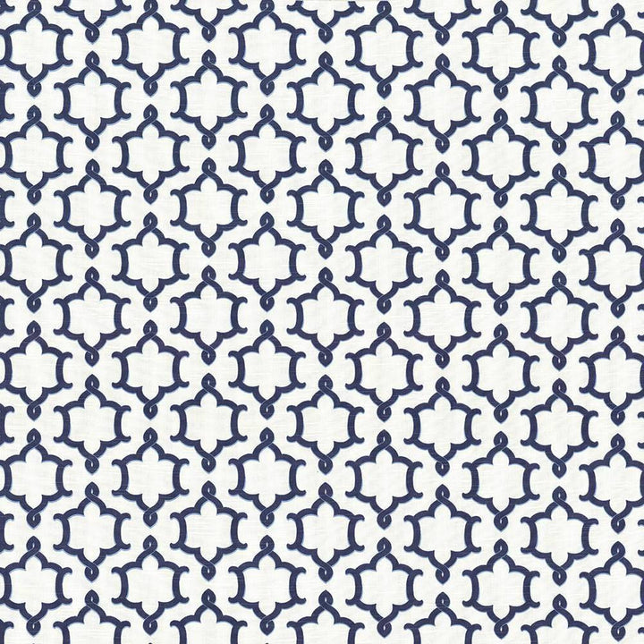 Ruzzini Lapis by Kasmir Fabric 5088 USA 15,000 Wyzenbeek Double Rubs H: 6 6/8 inches, V:6 5/8 inches 54 - 55 - Fabric Carolina - Kasmir