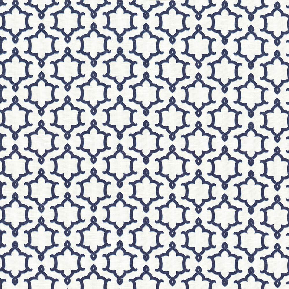 Ruzzini Lapis by Kasmir Fabric 5088 100% Cotton
 USA </p><p>Repeat: Horizontal: 6 6/8 inches and Vertical: 6 5/8 inches 50 - 55 - Fabric Carolina -