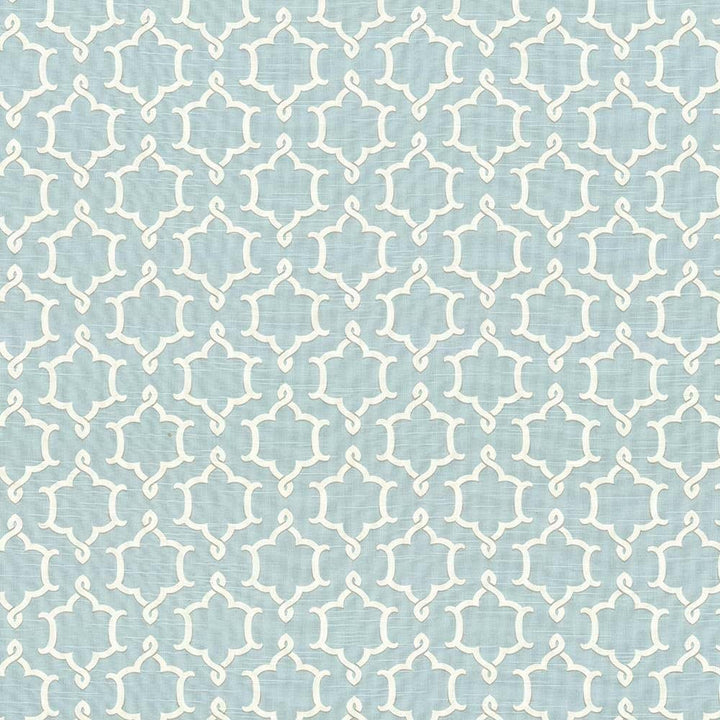 Ruzzini Opal by Kasmir Fabric 5089 USA 15,000 Wyzenbeek Double Rubs H: 6 6/8 inches, V:6 5/8 inches 54 - 55 - Fabric Carolina - Kasmir