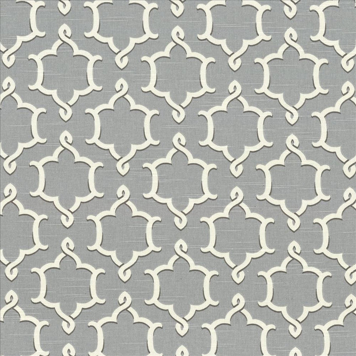 Ruzzini Pearl by Kasmir Fabric 5085 100% Cotton USA 15,000 Wyzenbeek Double Rubs Horizontal: 6 6/8 inches and Vertical: 6 5/8 inches 54 - 55 - Fabric Carolina -