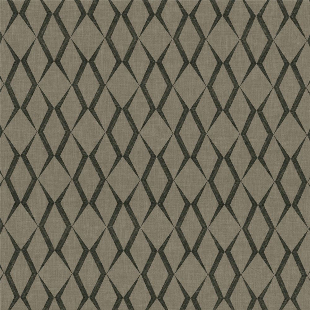 Ryland Trellis Thunder by Kasmir Fabric 1438 100% Polyester
Embroidery
100% Rayon
 INDIA </p><p>Repeat: Horizontal: 6 4/8 inches and Vertical: 9 inches 51 - 55 - Fabric Carolina -