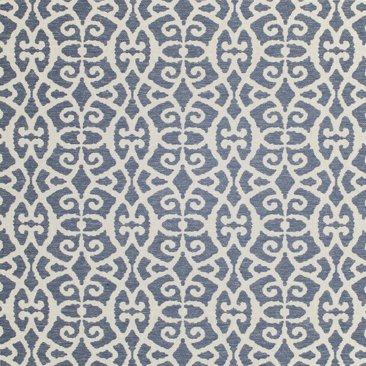 Greenhouse Fabric S6830 Lapis - 58% Polyester, 38% Cotton, 4% Linen India 15000 11.5" H, 11.6" V 54" - My Fabric Connection -