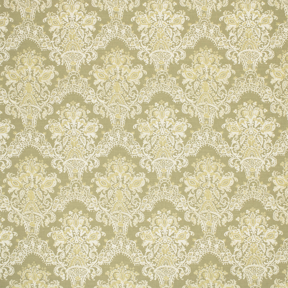 Greenhouse Fabric S7002 Clary - 97% Cotton, 3% Linen Pakistan 45000 9" H, 11.15" V 58" - My Fabric Connection -