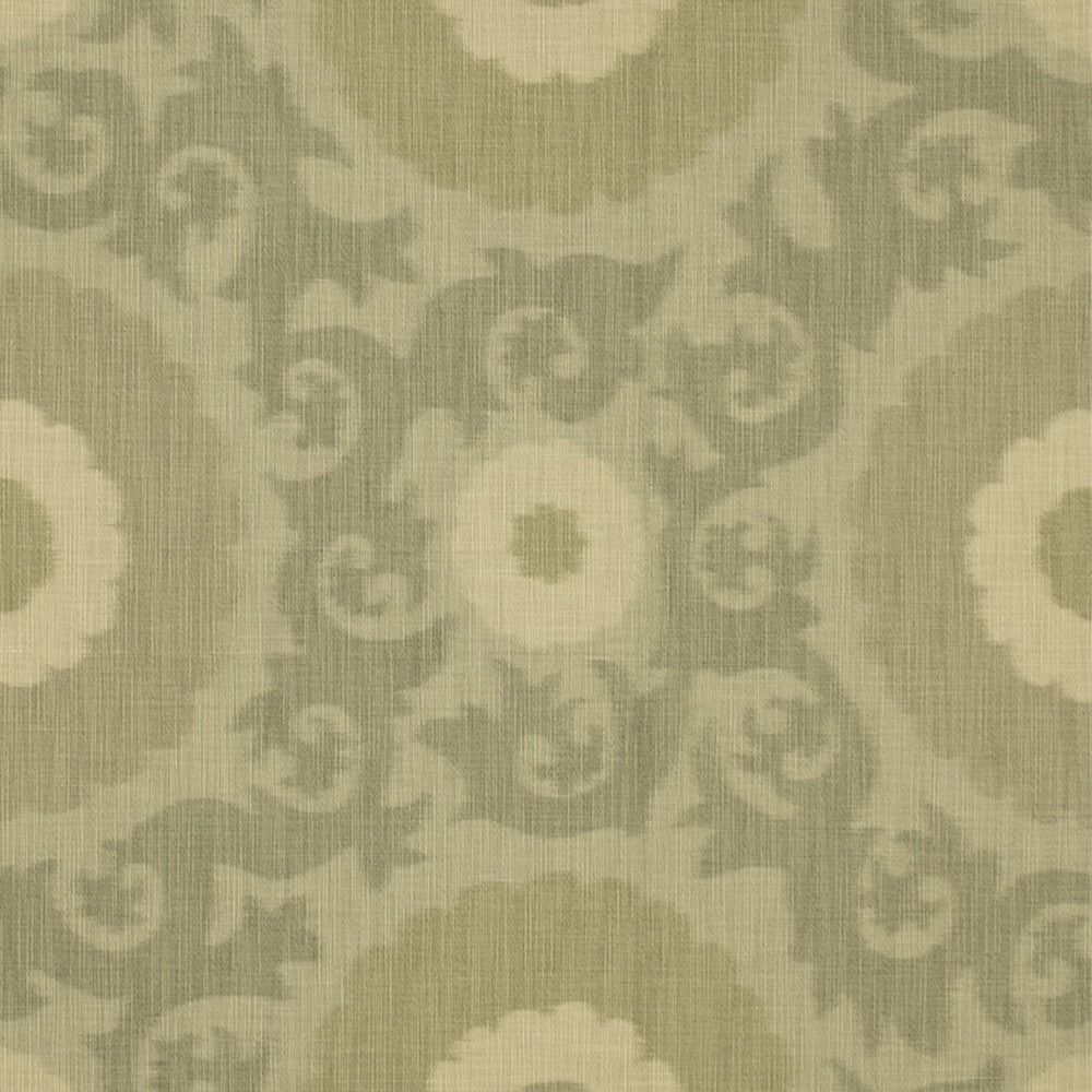 Greenhouse Fabric S7005 Sage - 75% Cotton, 25% Polyester India 51000 27" H, 27" V 54" - My Fabric Connection -