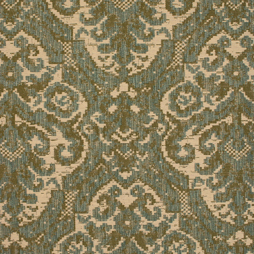 Greenhouse Fabric S7009 River - 66.02% Polyester, 24.88% Cotton, 6.83% Pre-Crcotn, 2.27% Pcr Polyester USA 33000 27.25" H, 20.75" V 54" - My Fabric Connection -