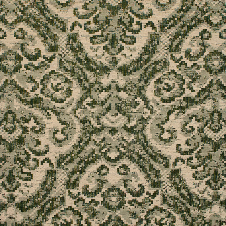 Greenhouse Fabric S7014 Jade - 66.02% Polyester, 24.88% Cotton, 6.83% Pre-Crcotn, 2.27% Pcr Polyester USA 33000 27.25" H, 20.75" V 54" - My Fabric Connection -