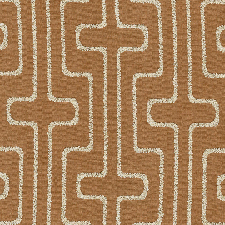 Greenhouse Fabric S7037 Vicuna - 100% Polyester India 55000 9" H, 8.75" V 53" - My Fabric Connection -