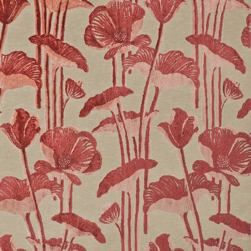 Greenhouse Fabric S7041 Blossom - 43% Polyester, 41% Viscose, 16% Cotton India 25000 22" H, 13.75" V 54" - My Fabric Connection -